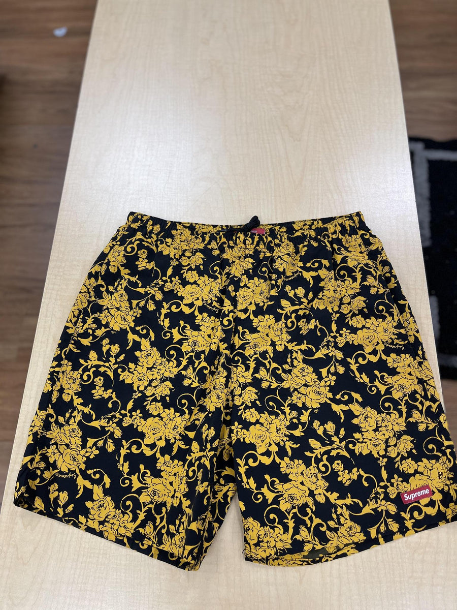 Vnds Supreme Nylon Water Short (SS20) Black Floral