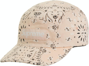 Supreme Bandana Camp Cap Tan