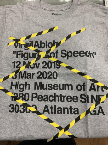 Off White Light Steel Figures of Speech Tape