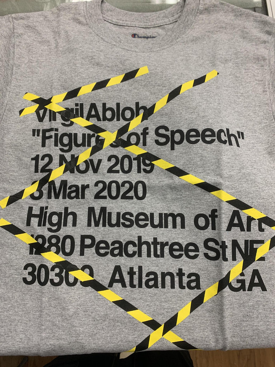 Off White Light Steel Figures of Speech Tape