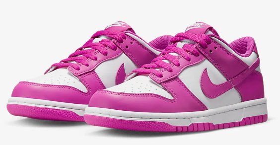 Nike Dunk Low Active Fuchsia (GS)