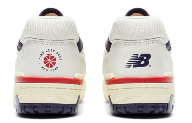 New Balance 550 Aime Leon Dore White Navy Red