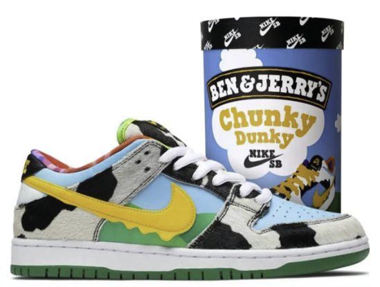 Nike SB Dunk Low Ben & Jerry's Chunky Dunky (Special Ice Cream Box)