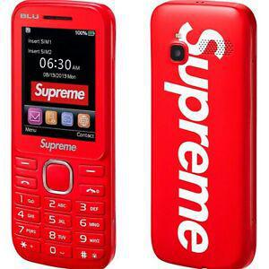 Supreme Blu Burner Phone Red