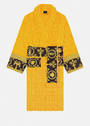 Versace BAROQUE BATHROBE Gold