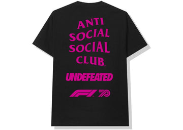 Anti Social Social Club UNDFTD X F1 Tee Black