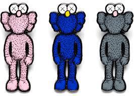 KAWS BFF Pin (Set of 3) Multicolor