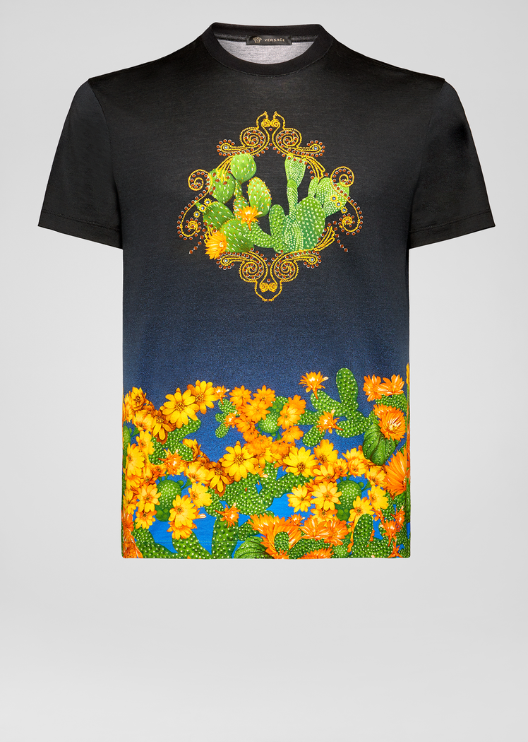 Versace PALM SPRINGS PRINT T-SHIRT