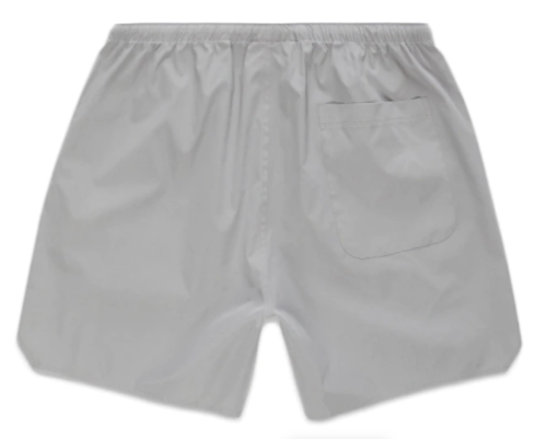 FEAR OF GOD ESSENTIALS Volley Shorts Silver Reflective