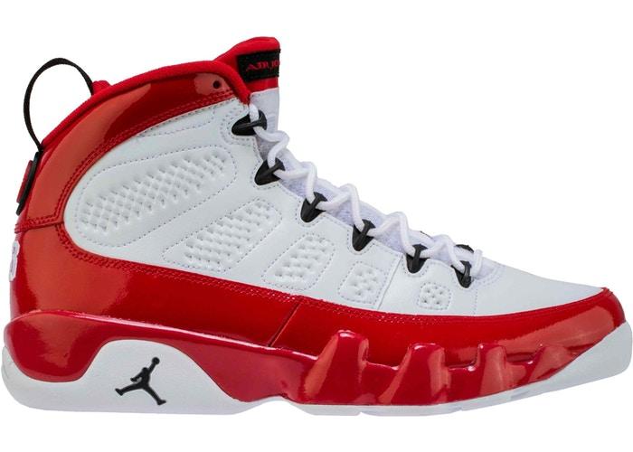 Air Jordan 9 Retro White Gym Red
