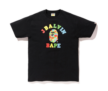 Bape x J Balvin Miami Ex #3 Tee Black