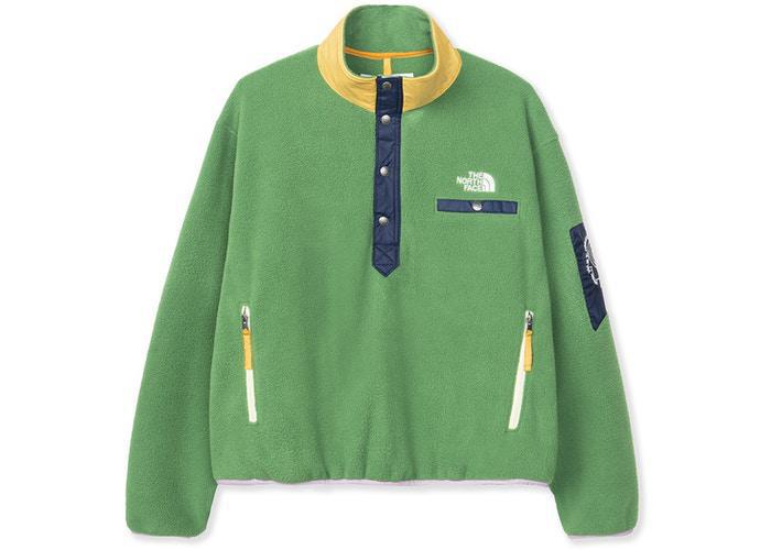 The North Face x Brain Dead 89 Placket Pullover Fleece Sullivan Green