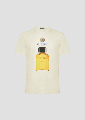 VERSACE SCENTS MOTIF T-SHIRT