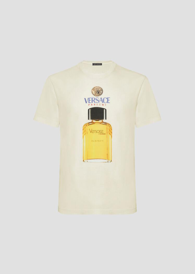 VERSACE SCENTS MOTIF T-SHIRT