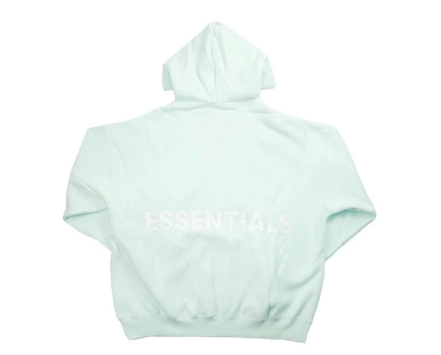 FEAR OF GOD Essentials Graphic Pullover Hoodie Mint