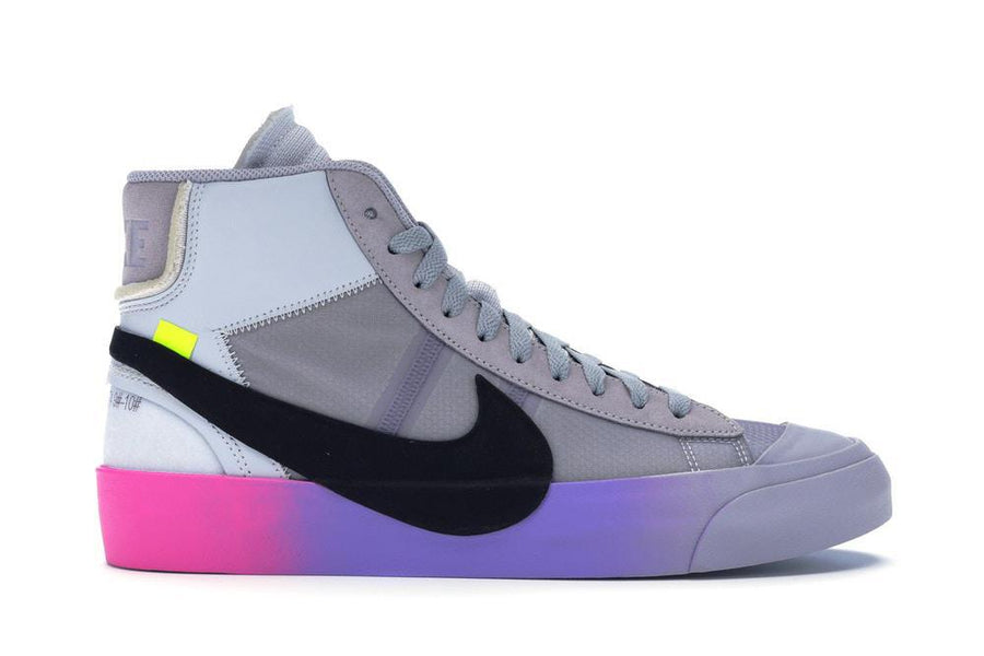 Nike Blazer Mid Off-White Wolf Grey Serena 