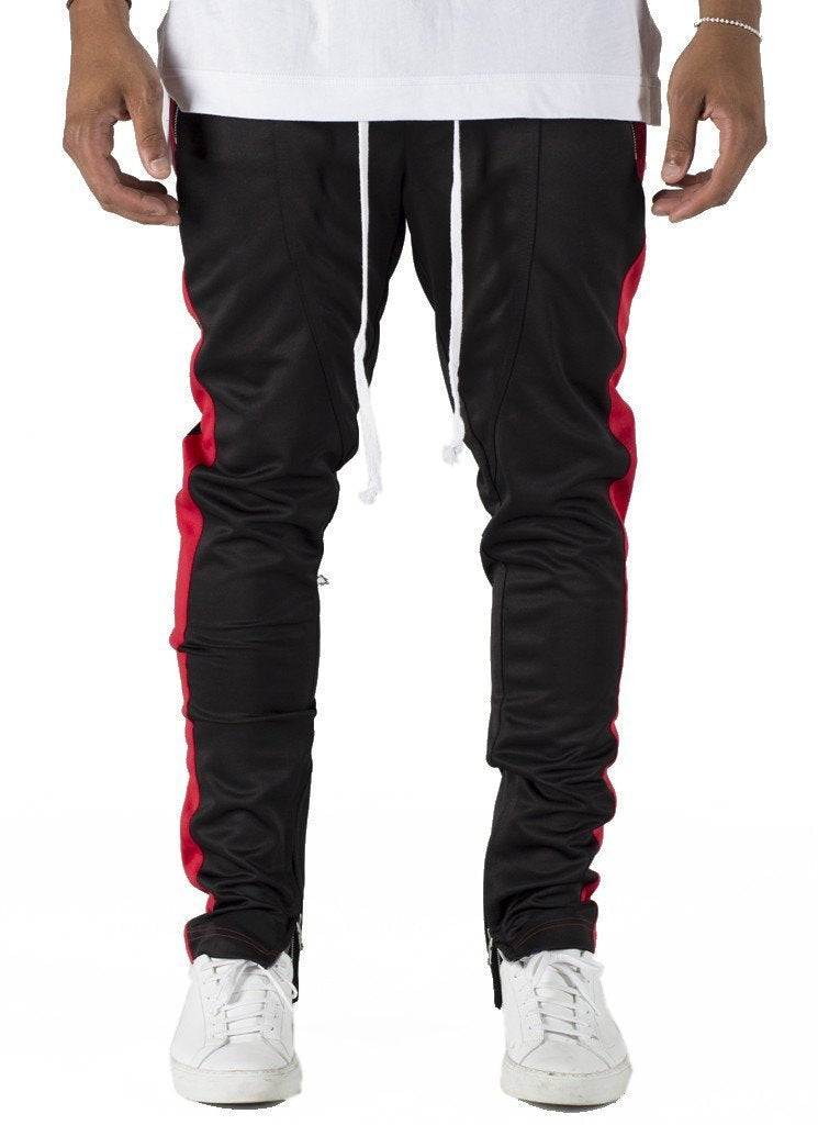 Lifted Anchors Track Pants Blk/Red