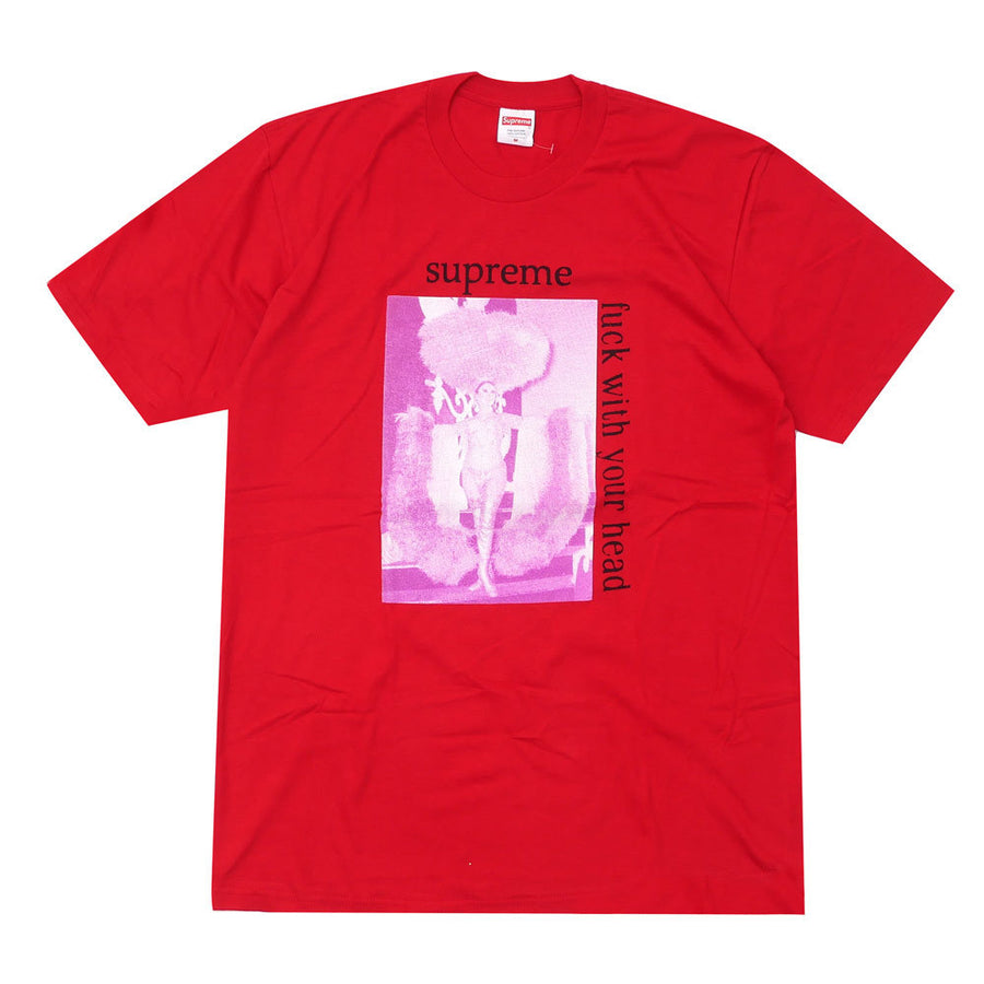 Supreme F With Your Head Tee Red