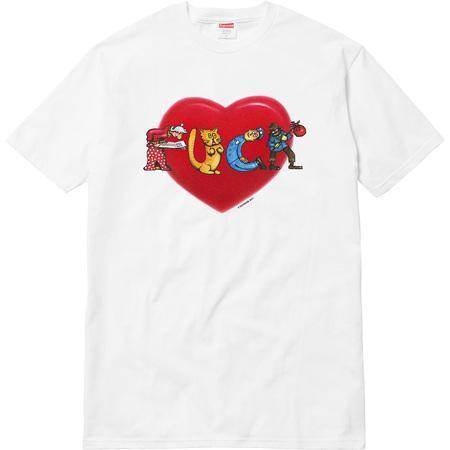 Supreme Fuck Love Tee White