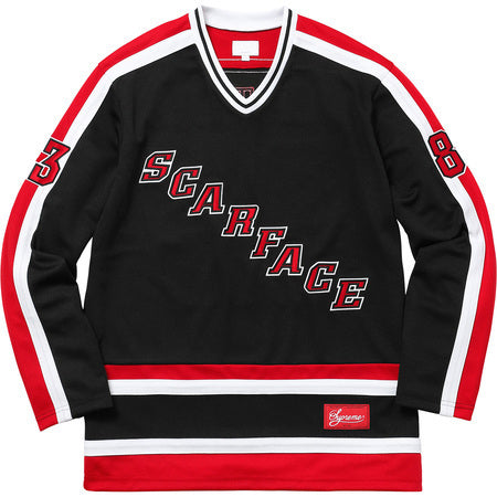 Supreme Scarface Hockey Jersey Black