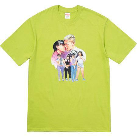 Supreme Kiss Tee Green