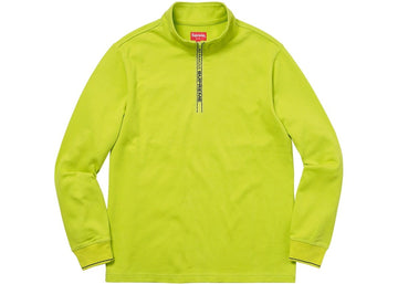 Supreme World Famous Half Zip Pullover Lime