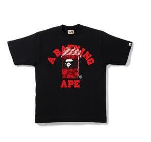 Bape Christmas Tee Black