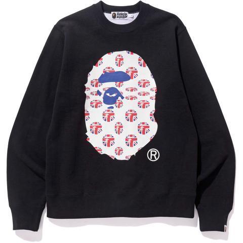 Bape UK Ape Head Sweater Black