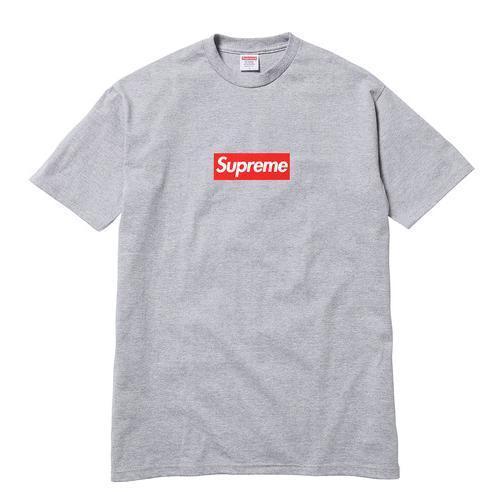 Supreme 20th Anniversary Box Logo Grey