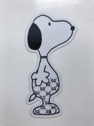 Gucci Ghost Snoopy Sticker