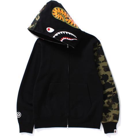 Bape Camo Shark Full Zip Hoodie