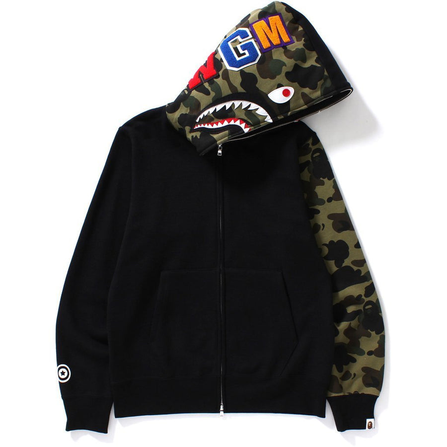 Bape Camo Shark Full Zip Hoodie