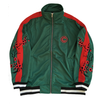 Contreband Tracksuit Jacket Green