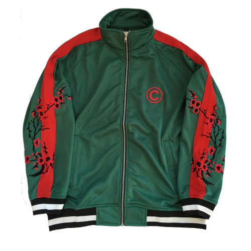 Contreband Tracksuit Jacket Green