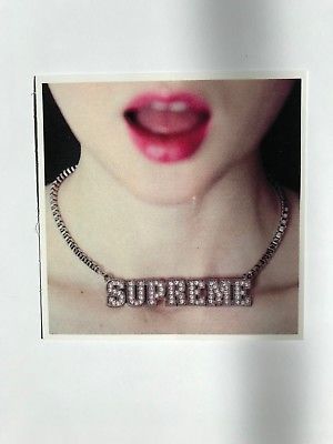 Supreme Necklace Sticker