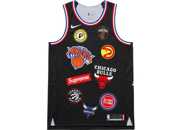 Supreme Nike / NBA Teams Authentic Jersey Black