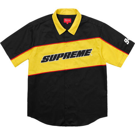 Supreme Color Blocked Work Shirt (SS18) Black