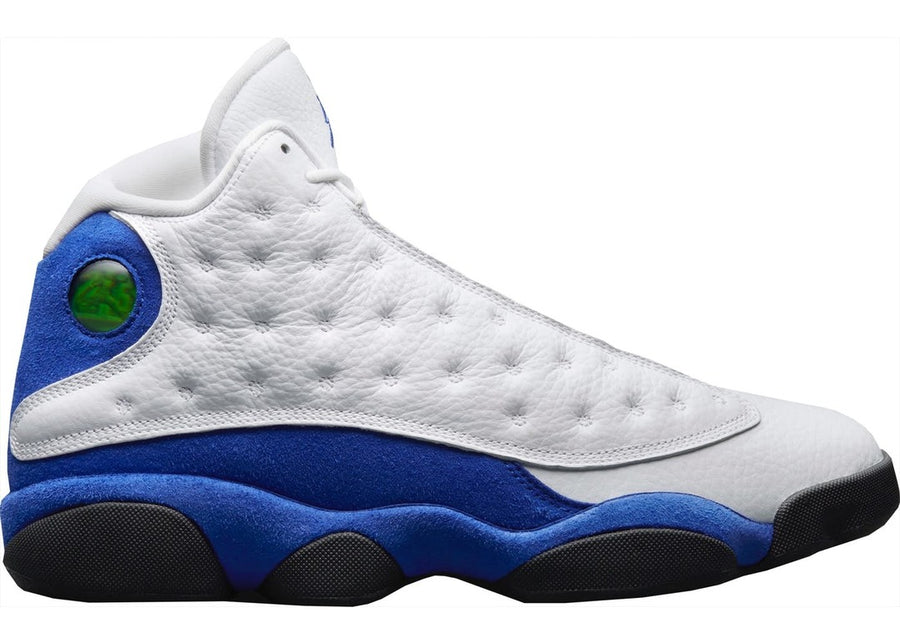 Jordan 13 Retro White Hyper Royal Black PS