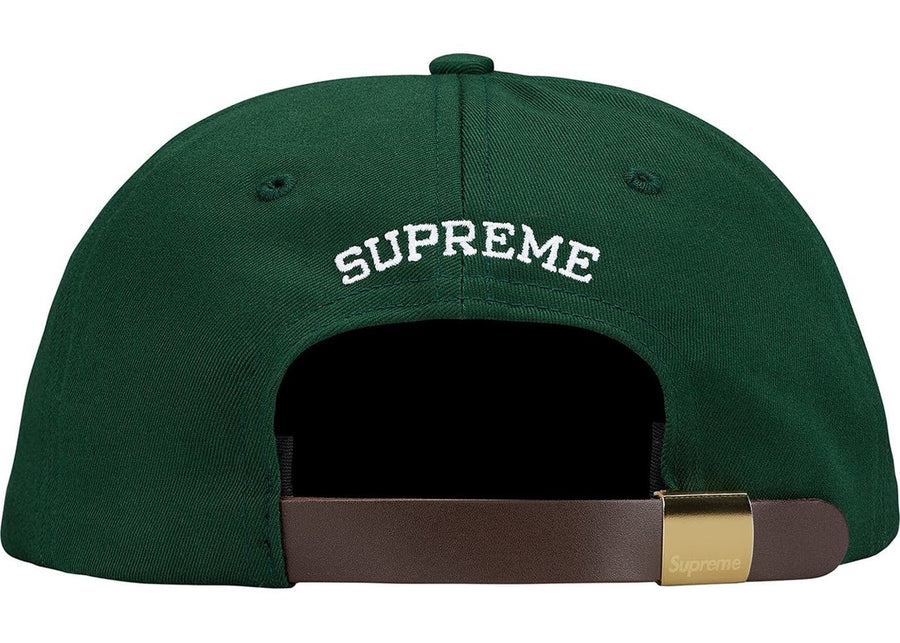 Supreme Visor Label 6-Panel Dark Green
