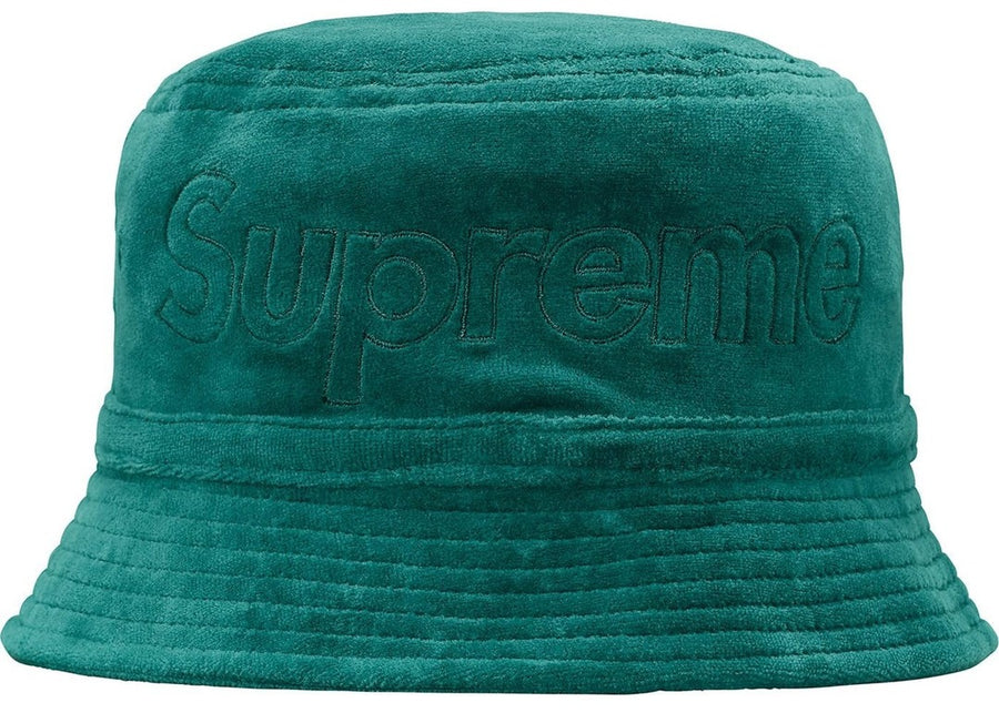 Supreme Lacoste Velour Crusher Teal