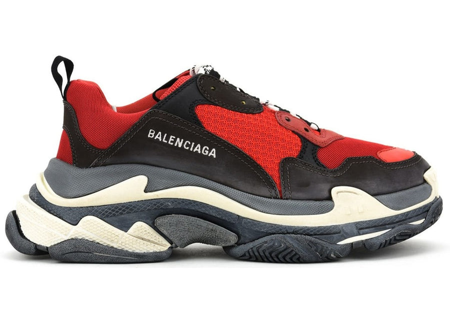 Balenciaga Triple S Red Black