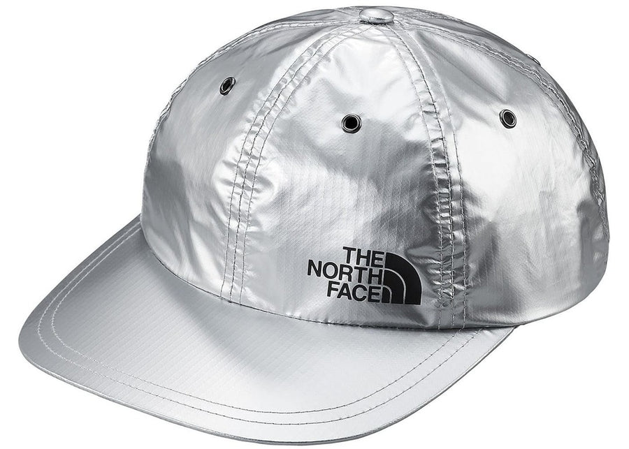 Supreme The North Face Metallic 6-Panel Silver