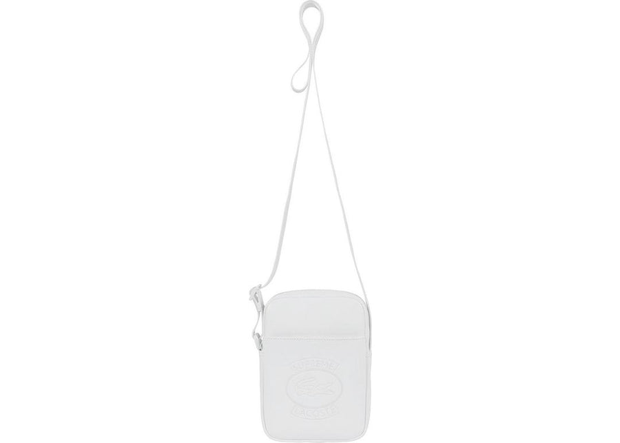 Supreme LACOSTE Shoulder Bag White