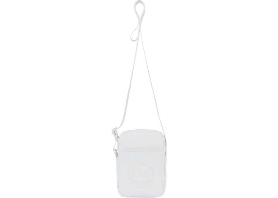 Supreme LACOSTE Shoulder Bag White