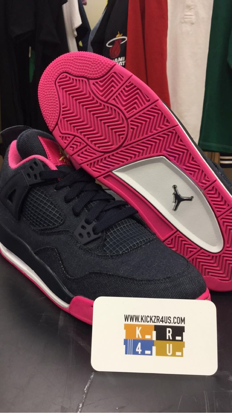 Vnds Air Jordan 4 Retro Denim (GS)