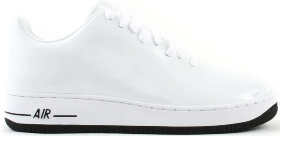 Air Force 1 Low Seamless Patent White Black