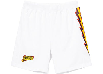 Supreme Bolt Basketball Short White