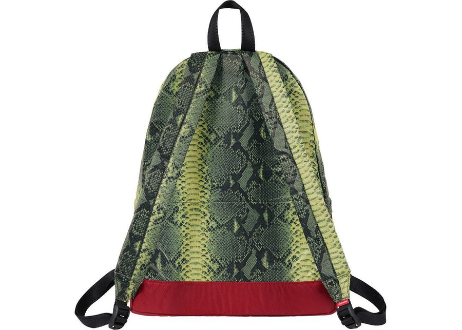 Supreme The North Face Snakeskin Lightweight Day BackPack Green