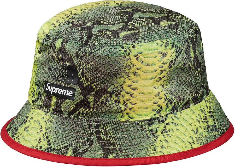 Supreme The North Face Snakeskin Packable Reversible Crusher Green