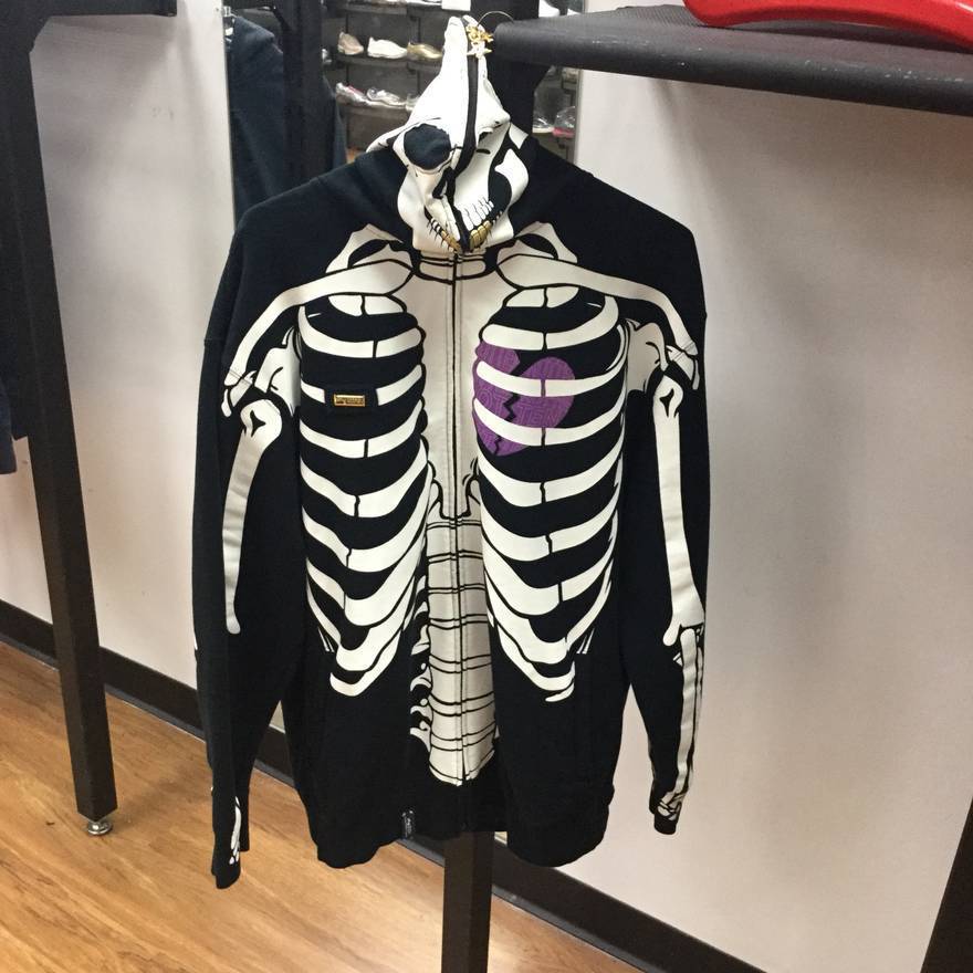 LRG Skeleton Hoodie Full Zip